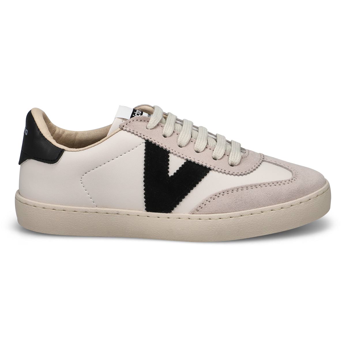 Women's Berlin Cycle Toe Lace Up Sneaker - White/ Black