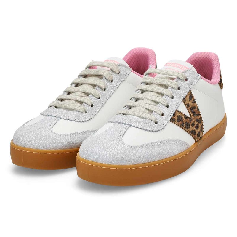 Women's Berlin Cycle Toe Lace Up Sneaker - White/ 