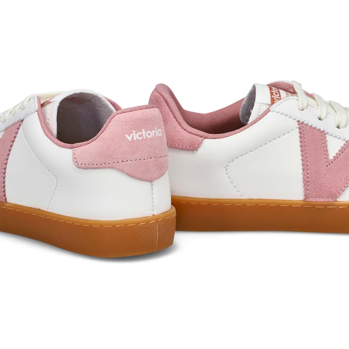 Women's  Berlin Cycle Toe Lace Up Sneaker - White/ Rosa