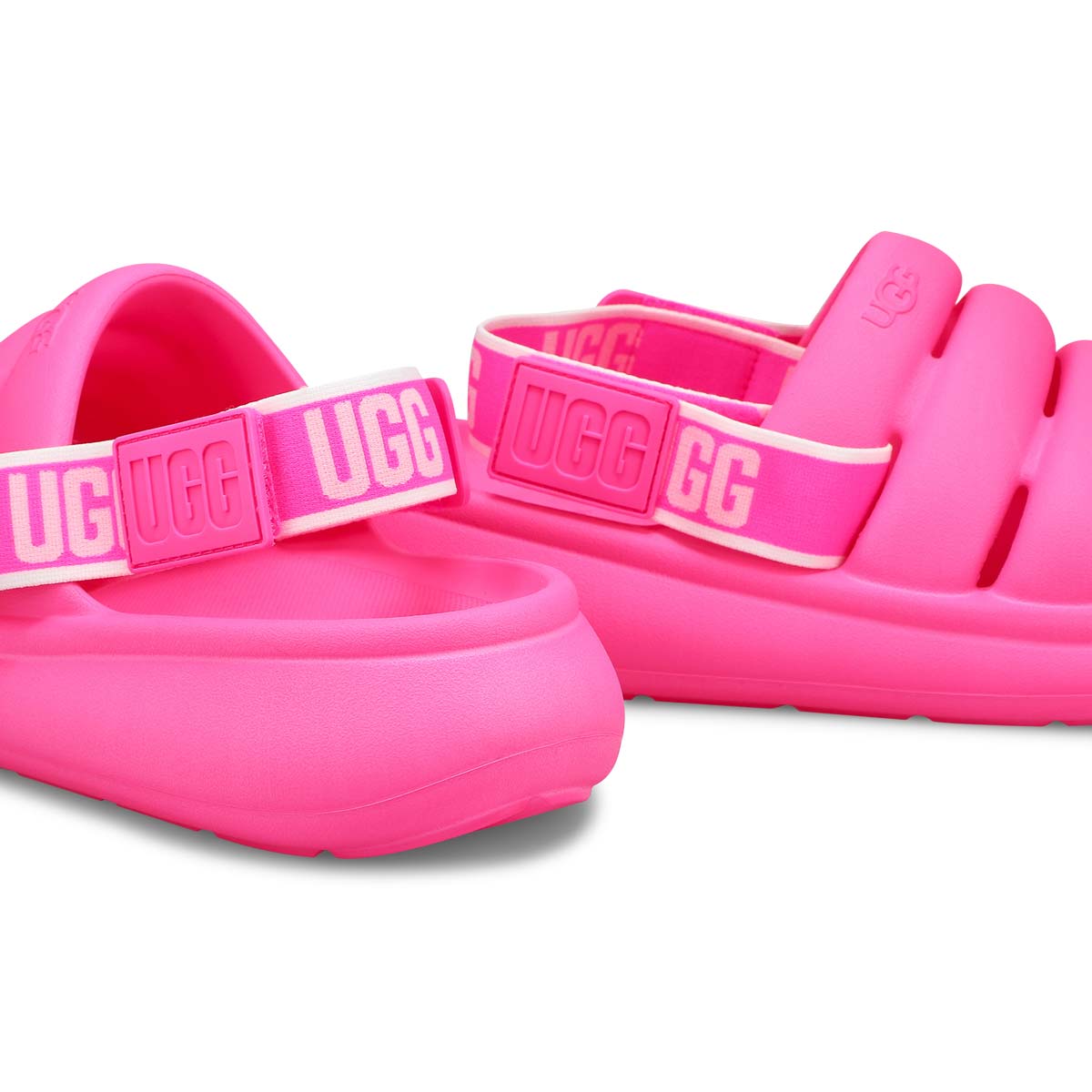 Ugg sandals pink store
