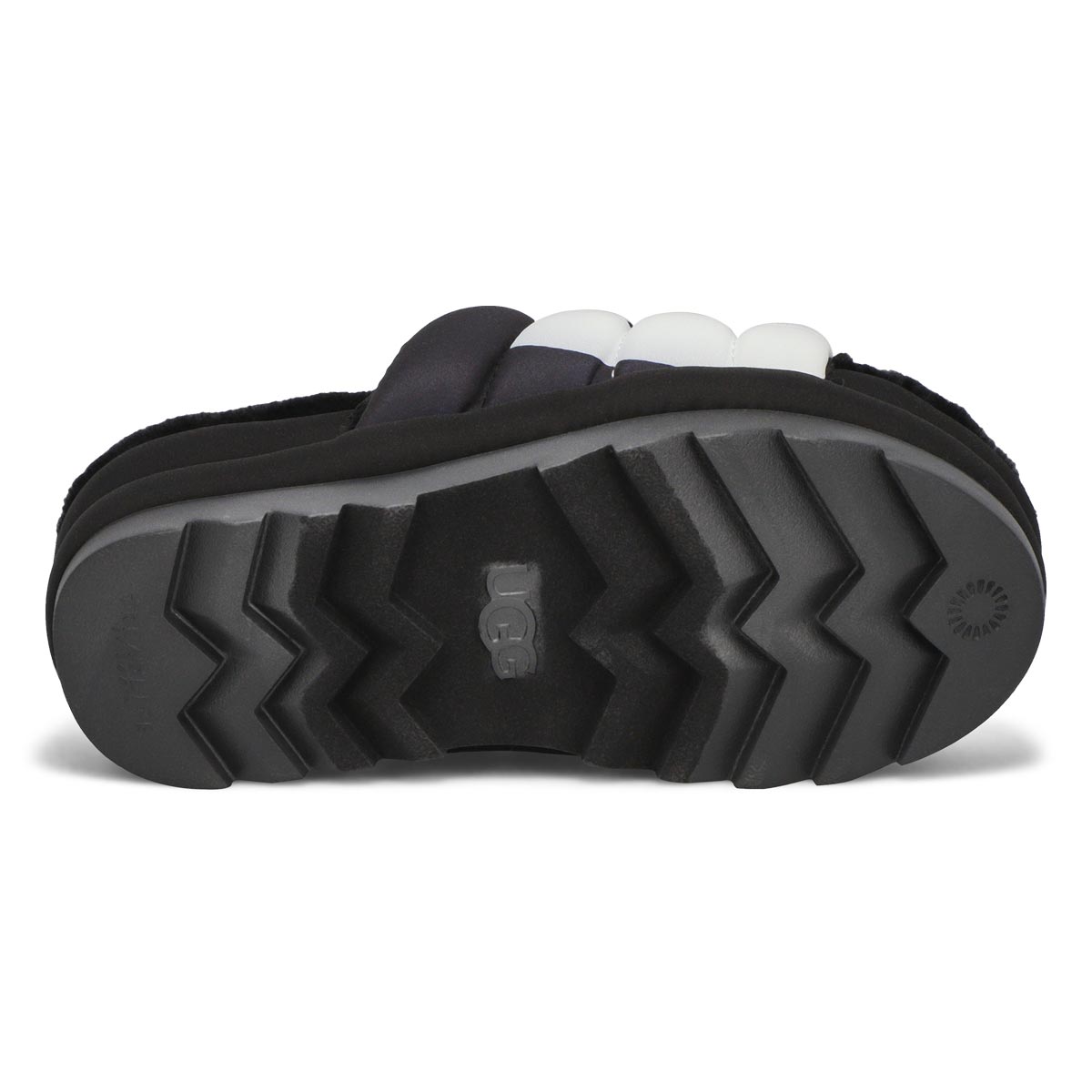 Women's Puft Slide Logo Platform Sandal  - Black