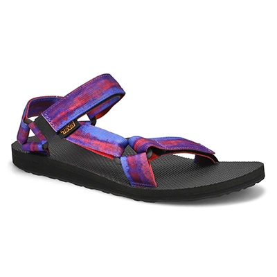 Mns Orig Universal Tye-Dye Sandal - Red Blue