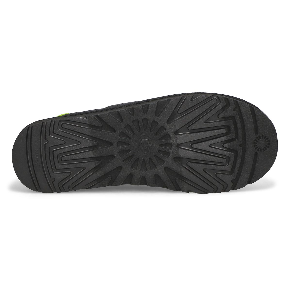 Mens Tasman Puft Slipper - Black