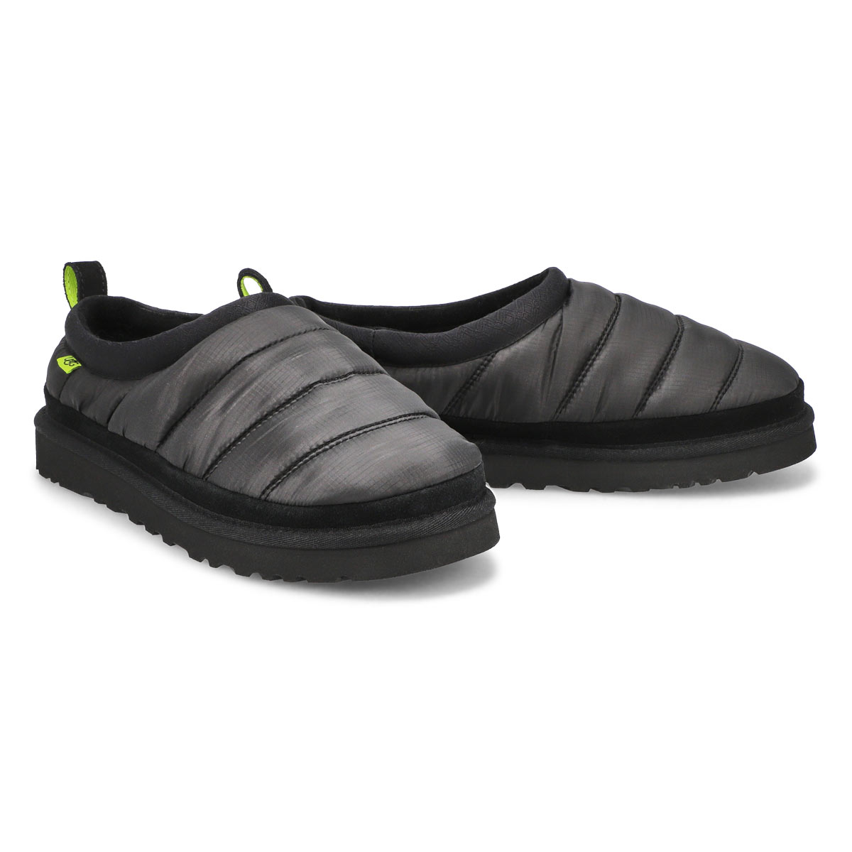 Mens Tasman Puft Slipper - Black