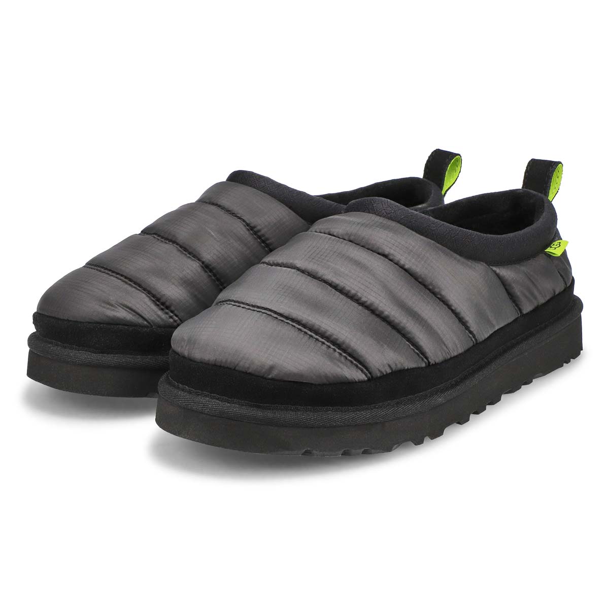 Mens Tasman Puft Slipper - Black