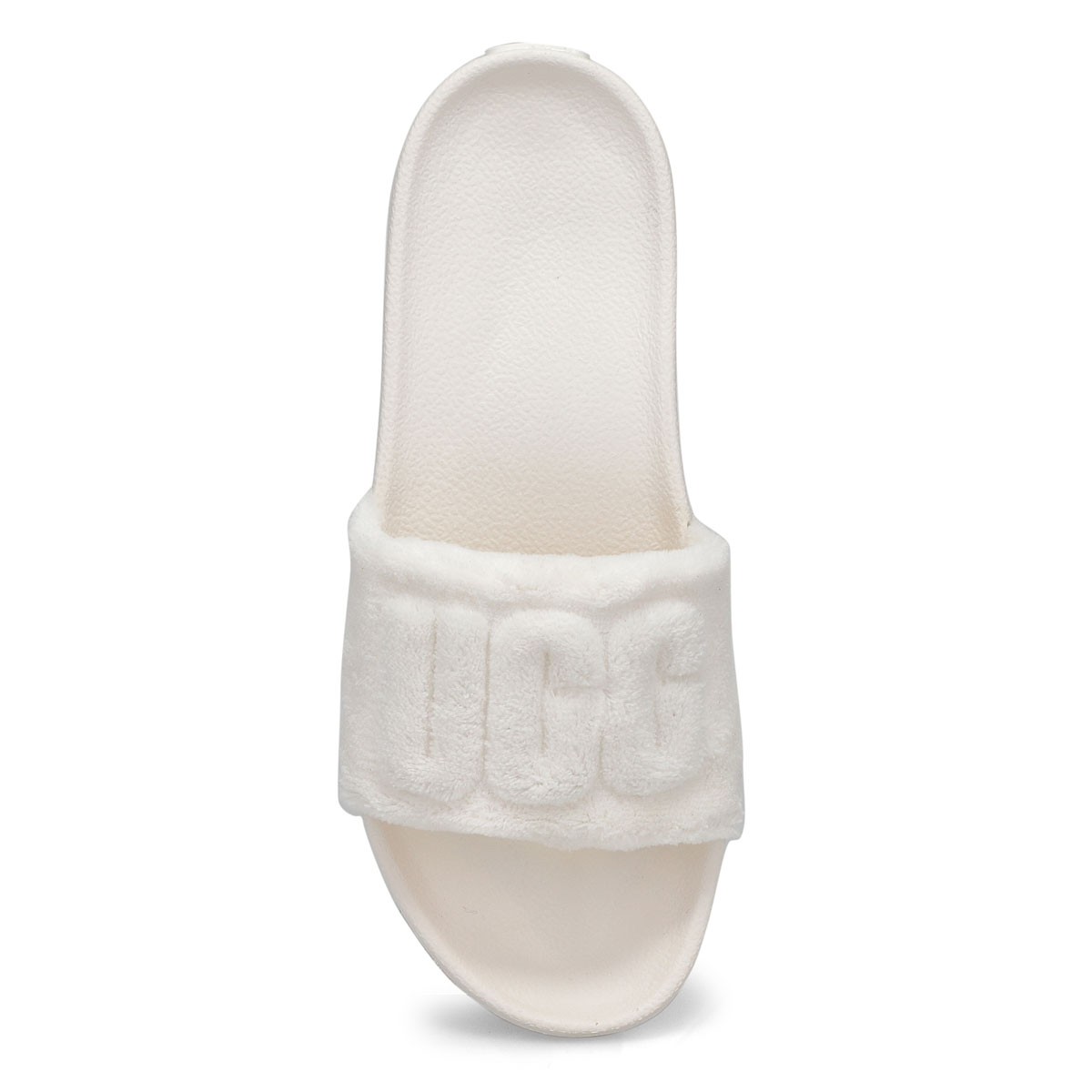 Women's Mahalia Casual Slide Sandal - White Terry