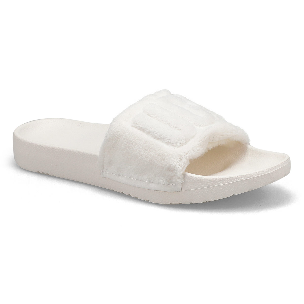 Women's Mahalia Casual Slide Sandal - White Terry