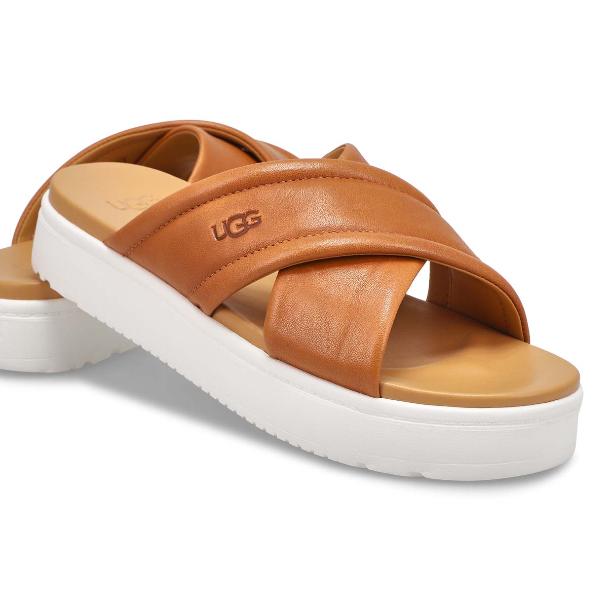 Women's Zayne Crossband Platform Sandal - Tan