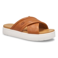 Women's Zayne Crossband Platform Sandal - Tan