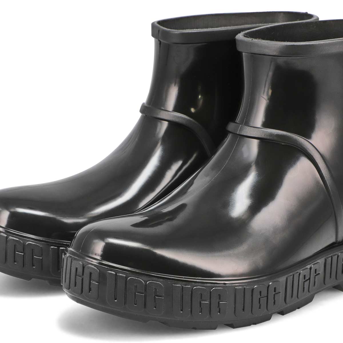 UGG Kids' Drizlita Chelsea Rain Boot - Black | SoftMoc.com