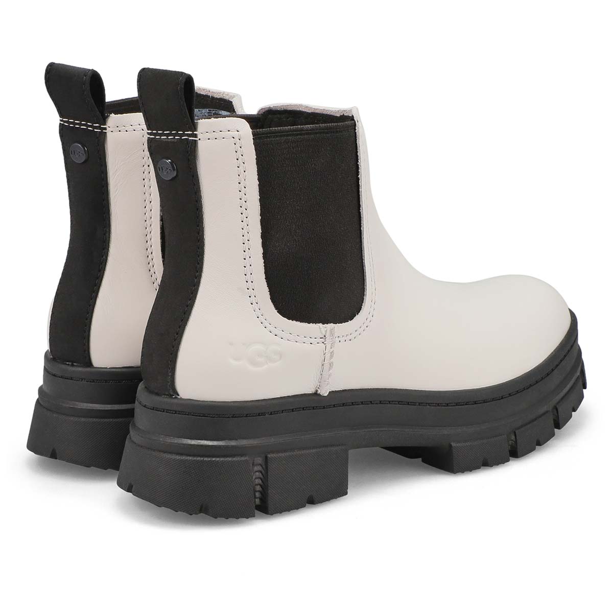 Botte imperméable ASHTON CHELSEA, blanc, femmes