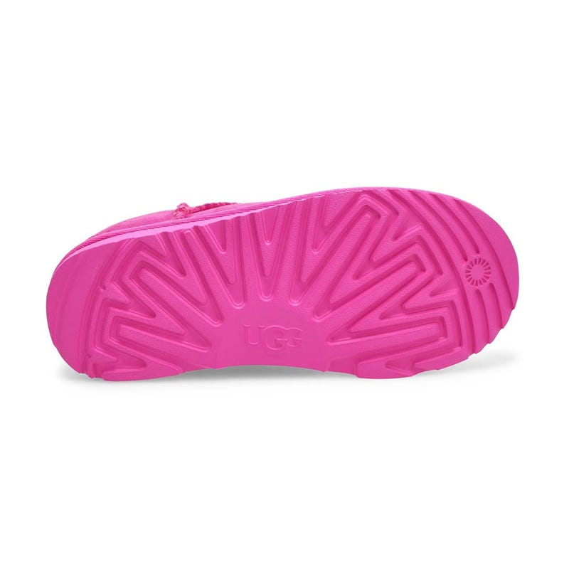 Girls Classic Ultra Mini Sheepskin Boot - Bright Fuchsia