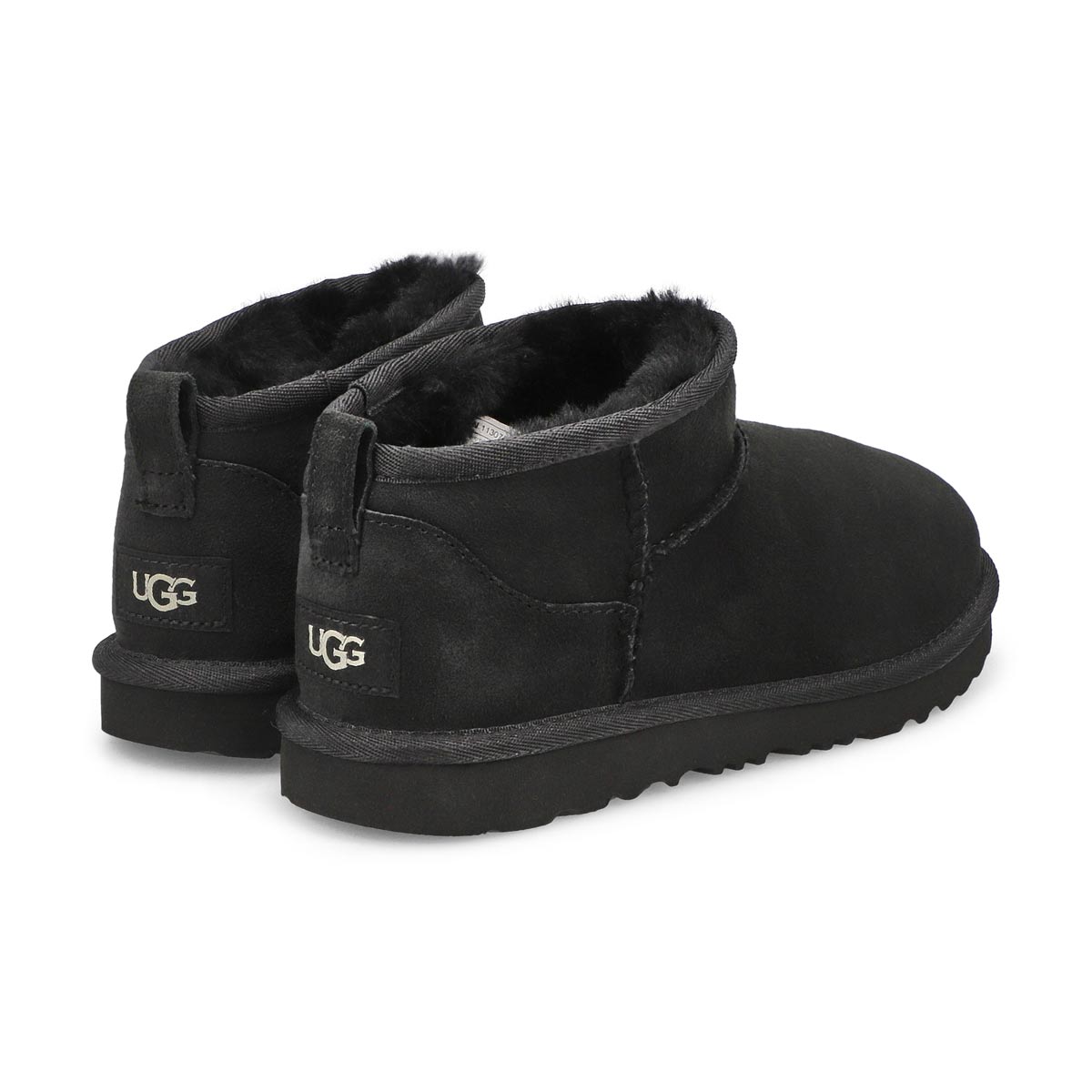 Girls' Classic Ultra Mini Sheepskin Boot - Black