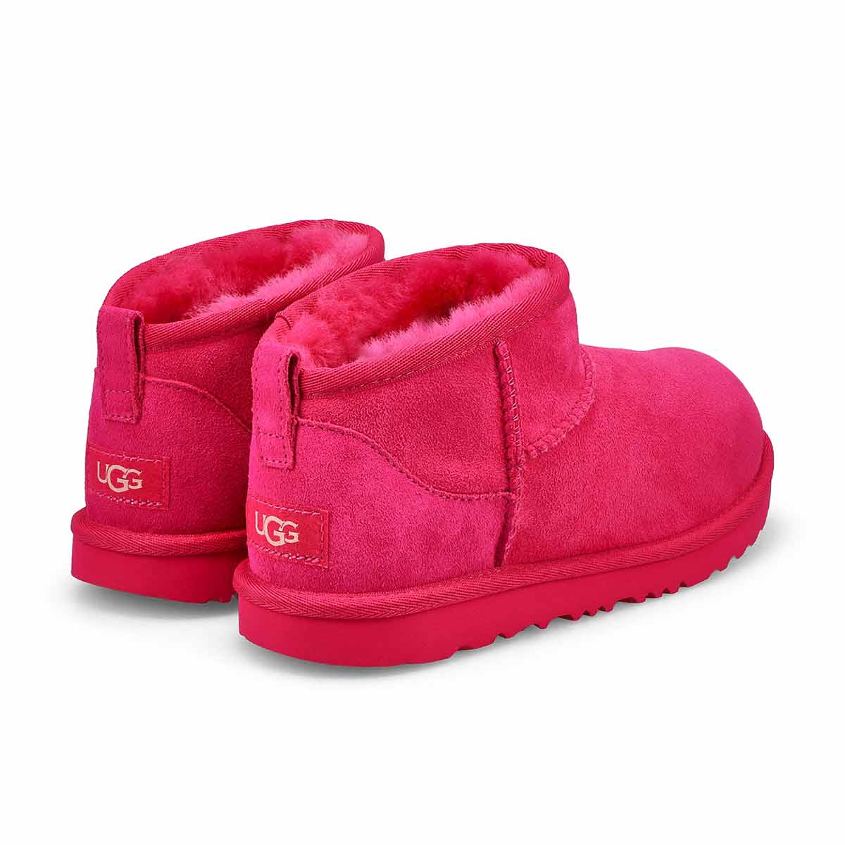 Girls' Classic Ultra Mini Sheepskin Boot - Berry