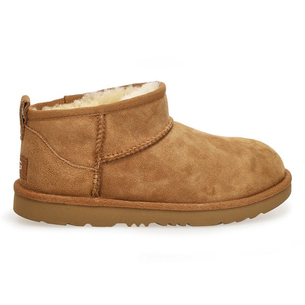 Girls' Classic Ultra Mini Sheepskin Boot - Chestnut