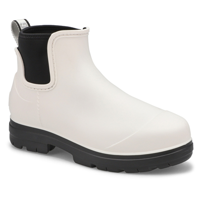 Lds Droplet Chelsea Rain Boot - White