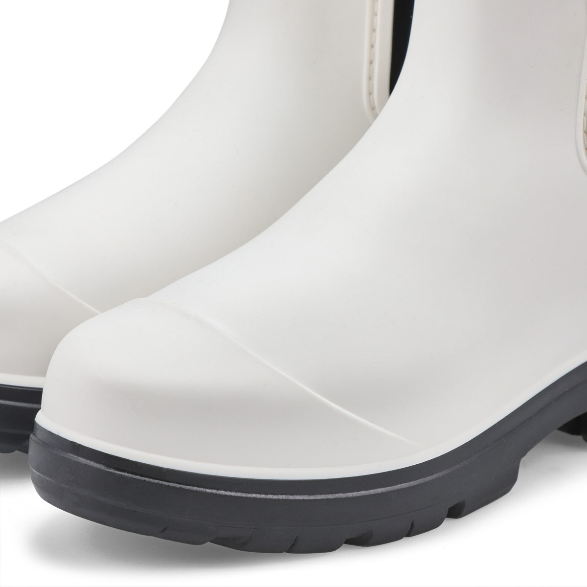 Botte de pluie Chelsea DROPLET, blanc, femmes