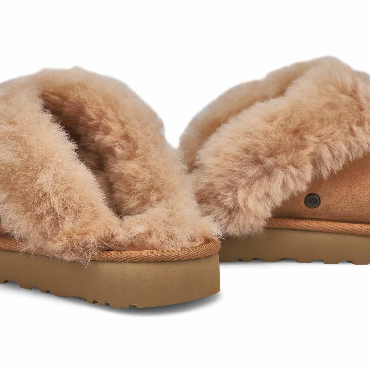Pantoufle CLASSIC SLIPPER II, châtain, femmes