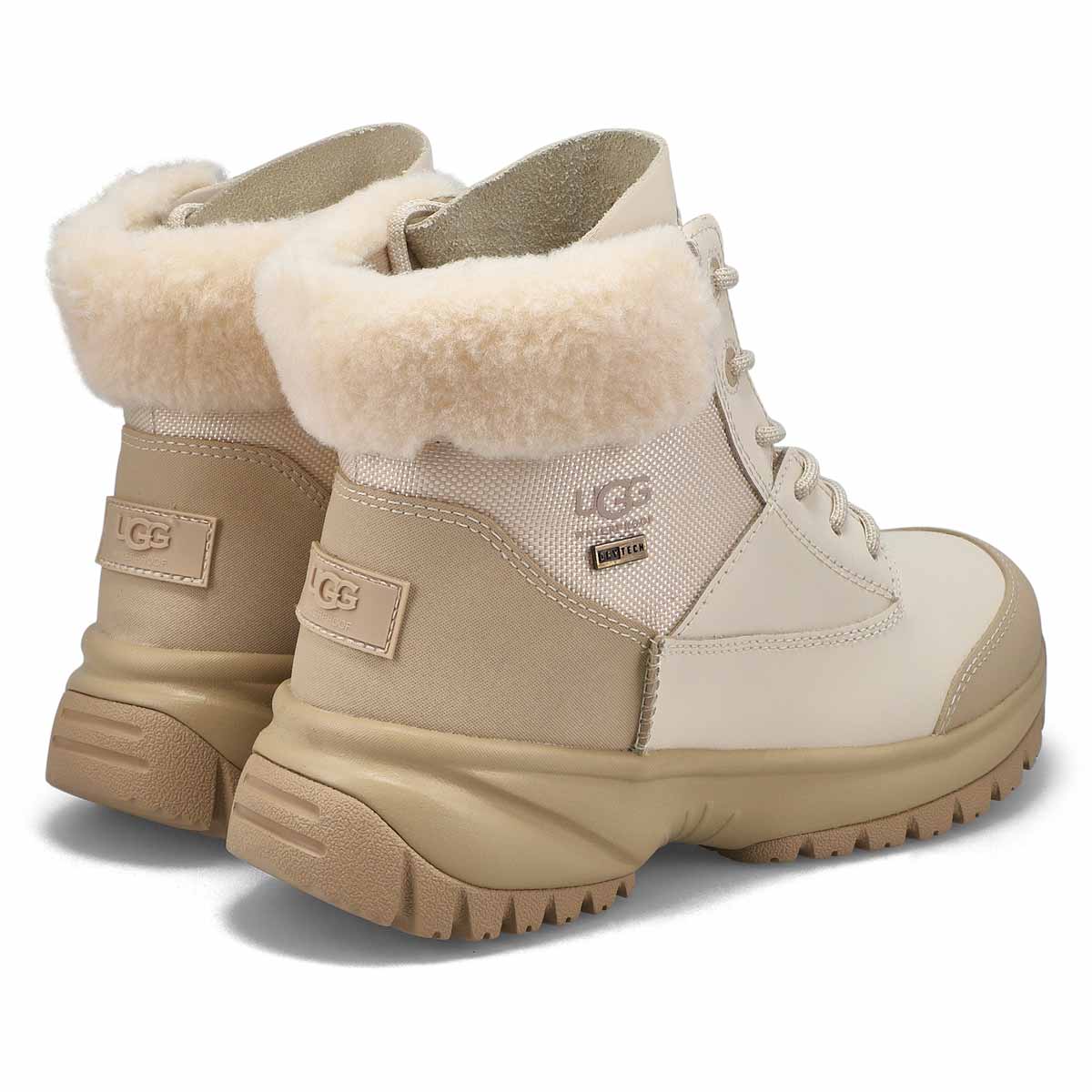 Botte d'hiver YOSE FLUFF V2, pin blanc, femmes