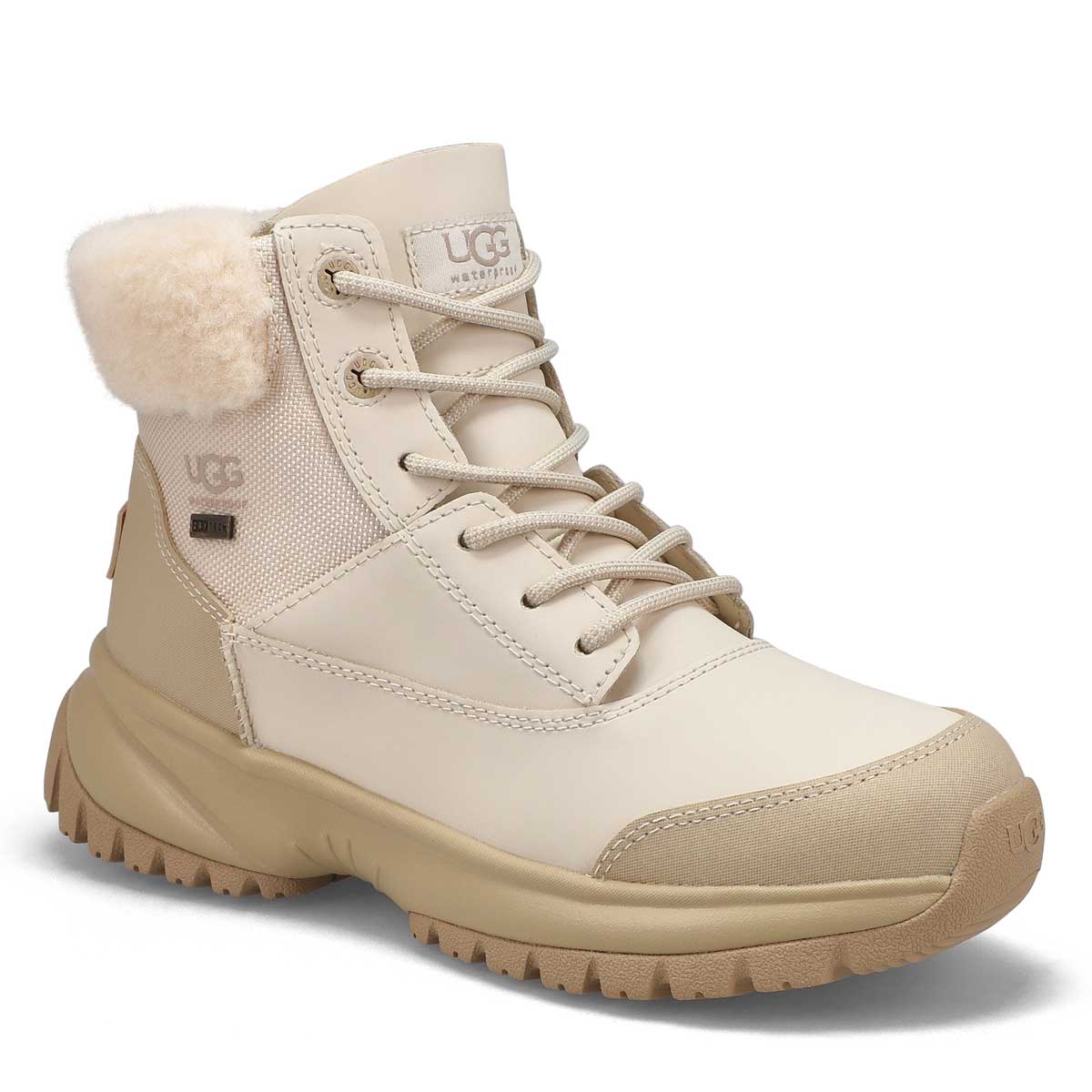 Botte d'hiver YOSE FLUFF V2, pin blanc, femmes