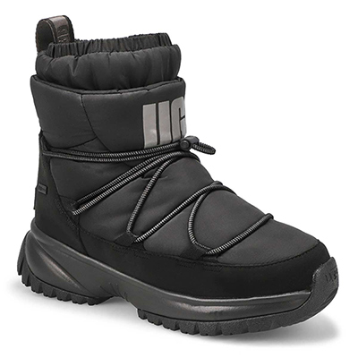 Botte d'hiver Yose Puffer Mid, noir, femme