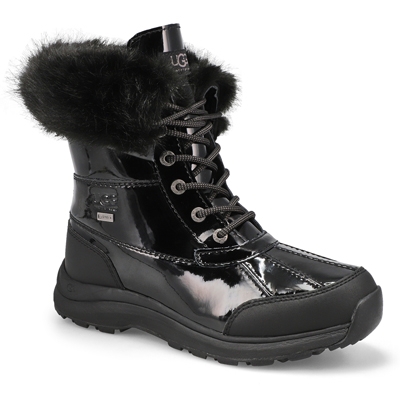 Lds Adirondack Boot III Patent Waterproof Winter Boot - Black