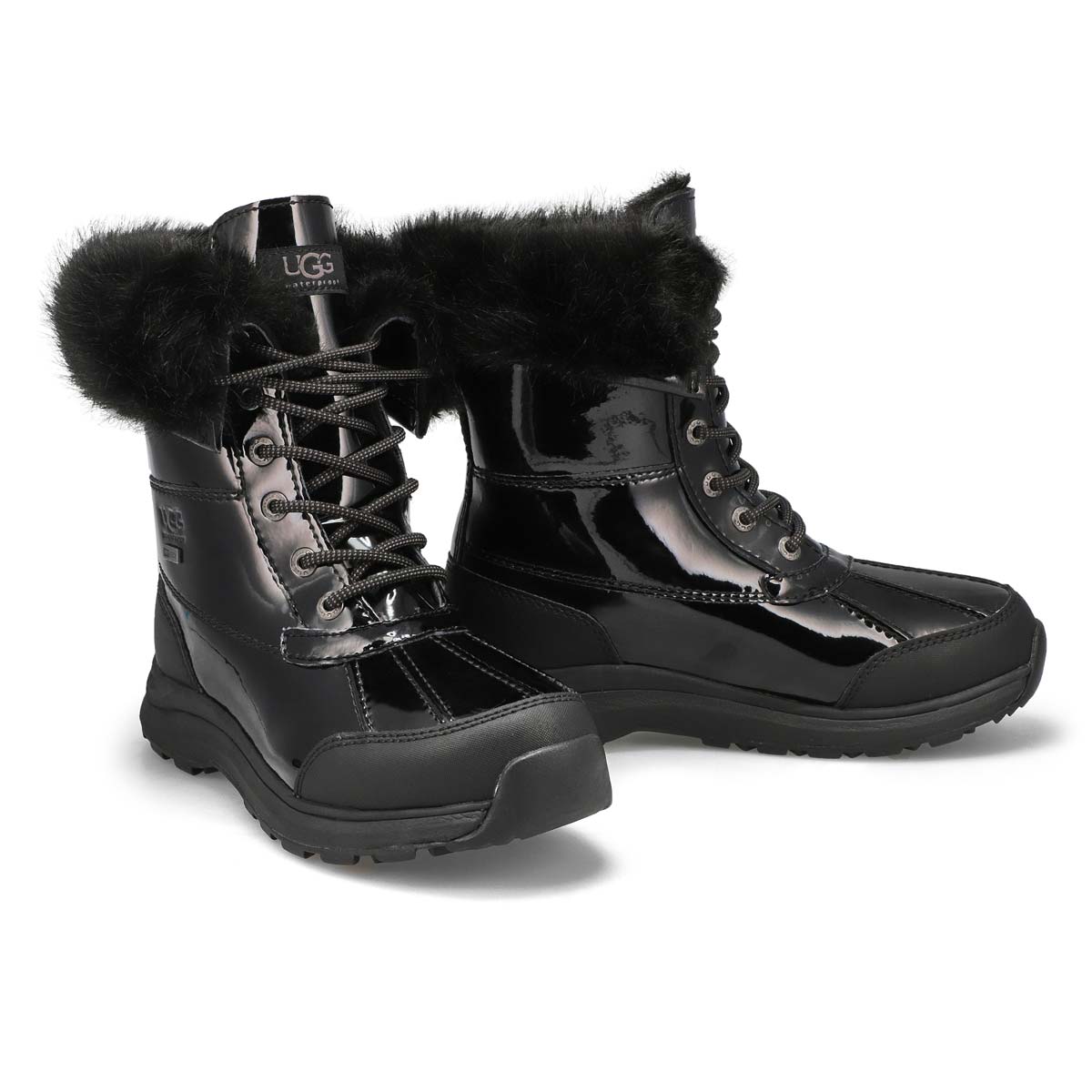 Women's Adirondack III Patent Boot - Black