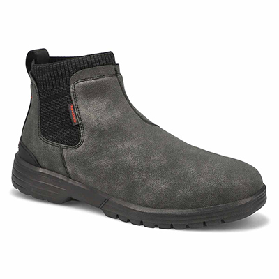 Botte chelsea Scott Grip, noir total, hommes