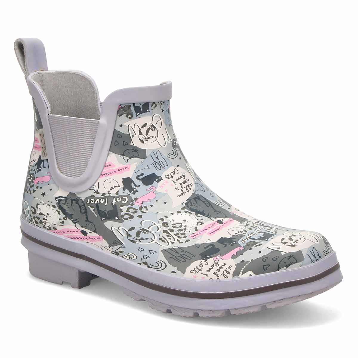 grey chelsea rain boots
