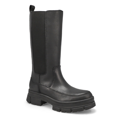 Lds Ashton High Chelsea Waterproof Boot - Black