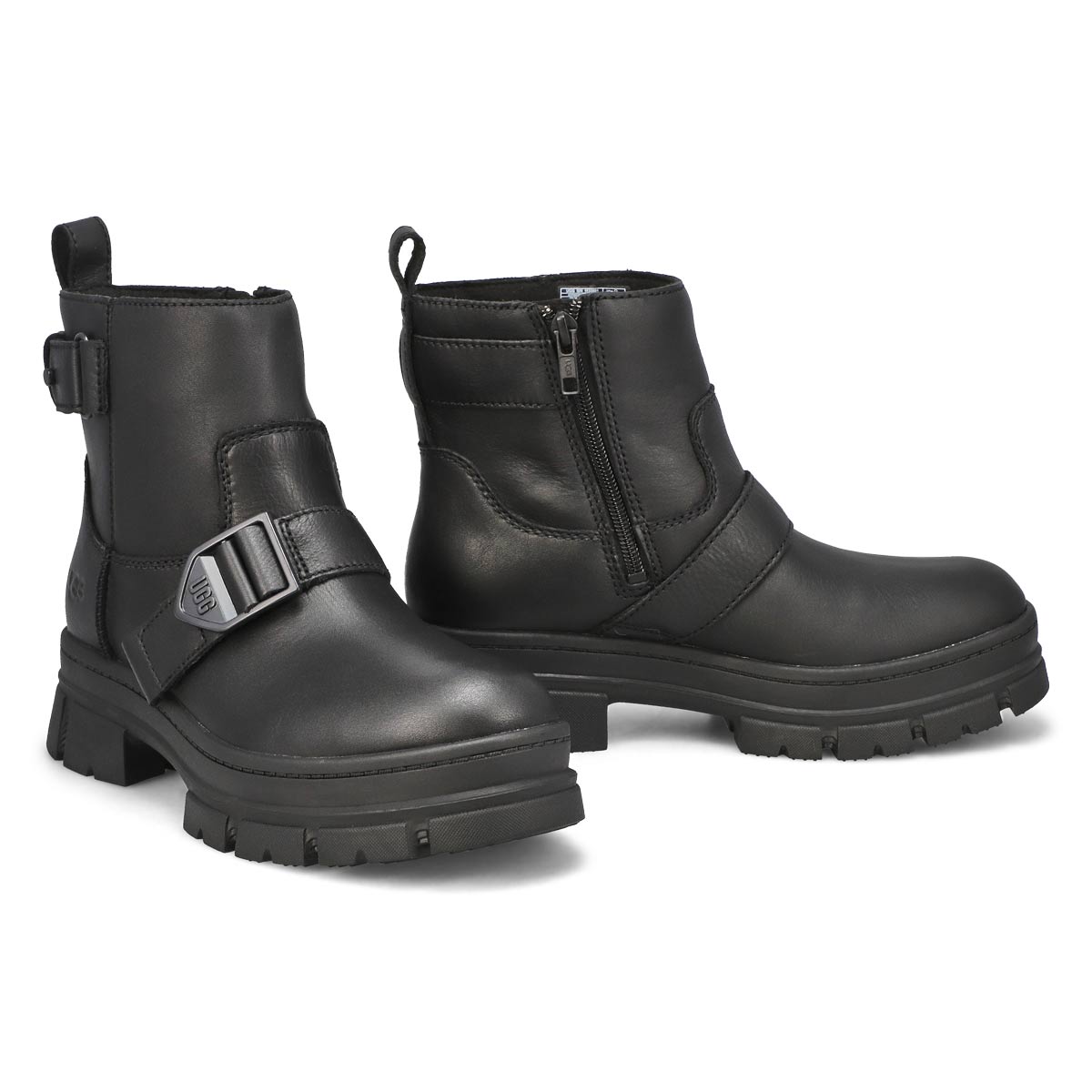 Botte imperméable ASHTON SHORT, noir, femmes