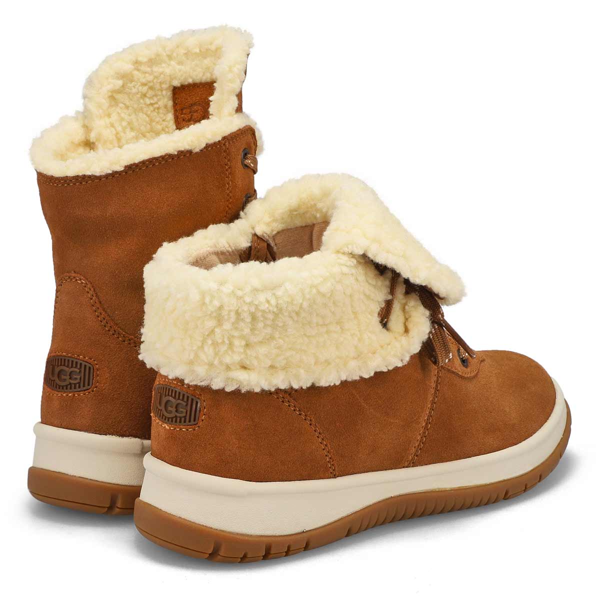 Botte imperméable LAKESIDER MID LACE UP, femmes