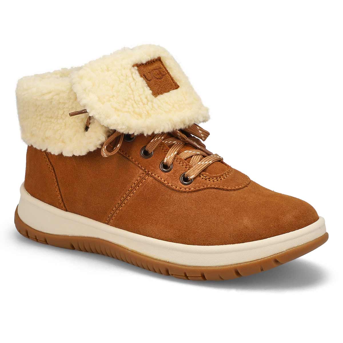 Botte imperméable LAKESIDER MID LACE UP, femmes