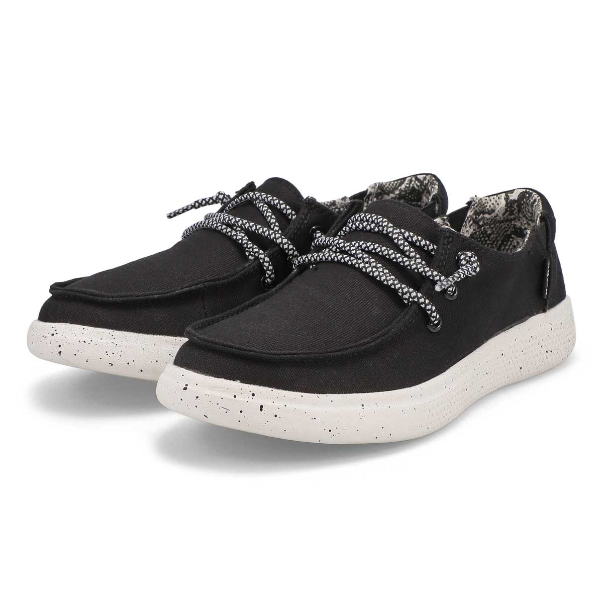 Chaussure BOBS SKIPPER TIDE POOL, noir, femmes