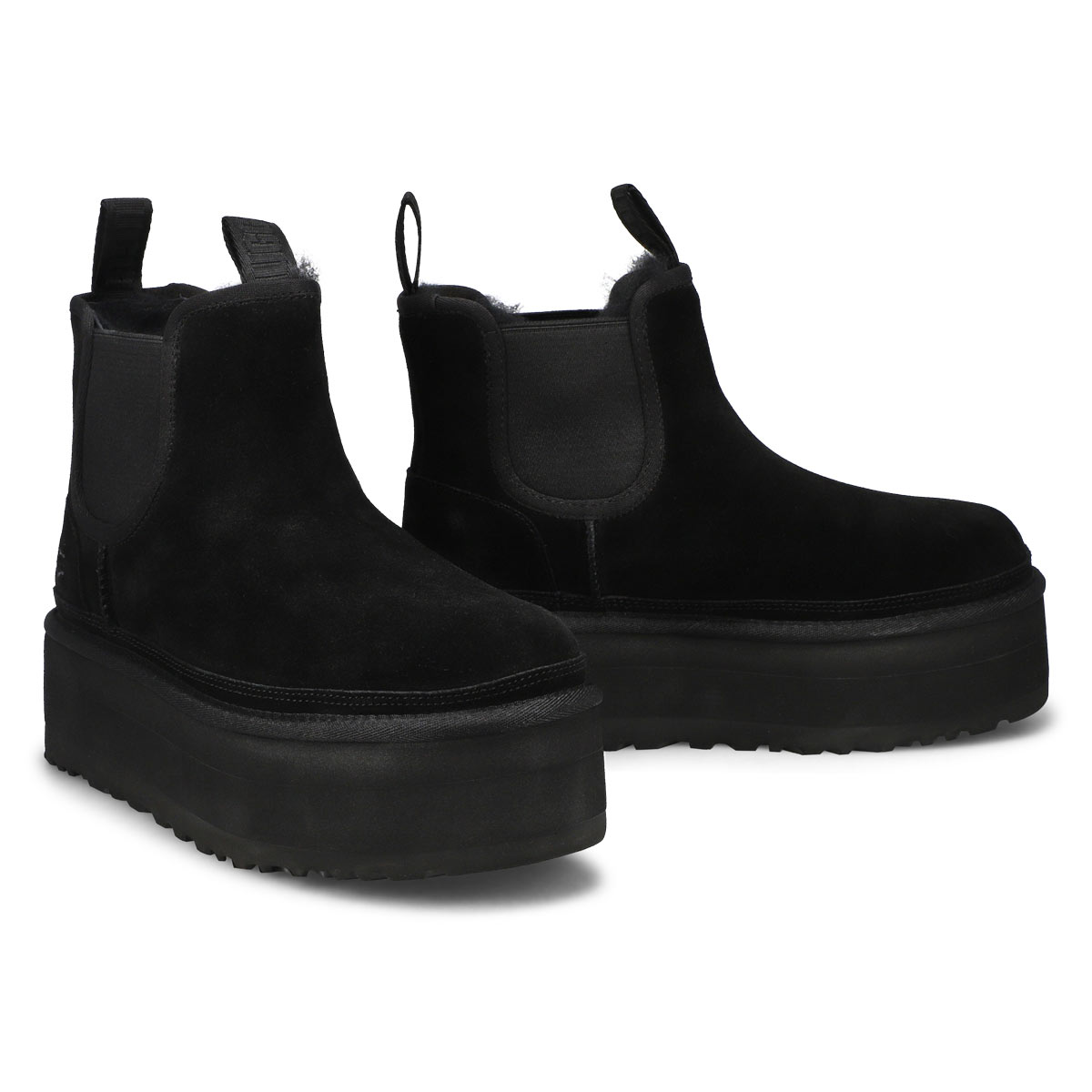 Botte NEUMEL PLATFORM CHELSEA, noir, femmes