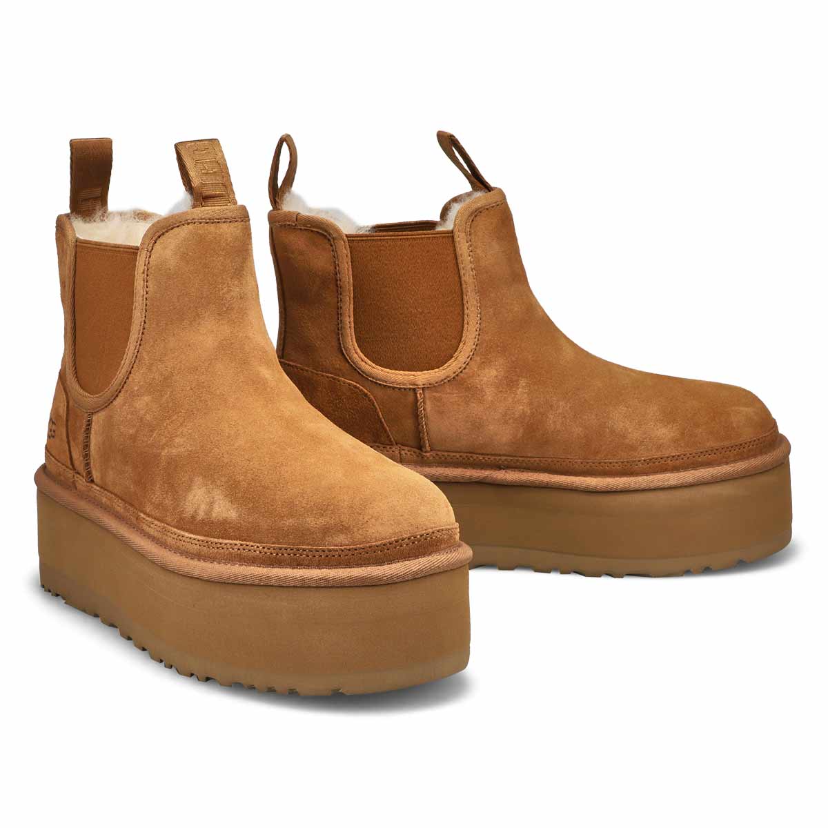 Women's Neumel Platform Chelsea Boot - Chestnut