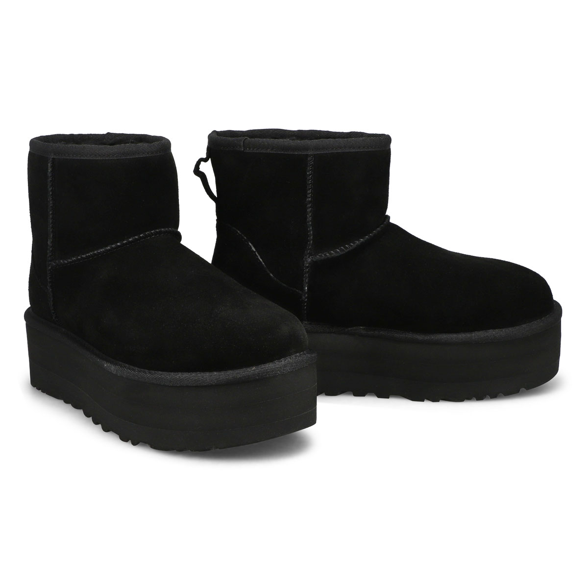 Women's Classic Mini Platform Boot - Black