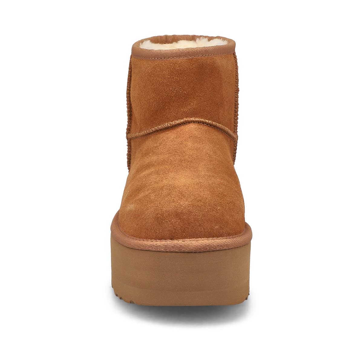 Botte CLASSIC MINI PLATFORM, châtain, femmes