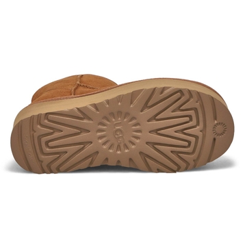 Women's Classic Mini Platform Boot - Chestnut