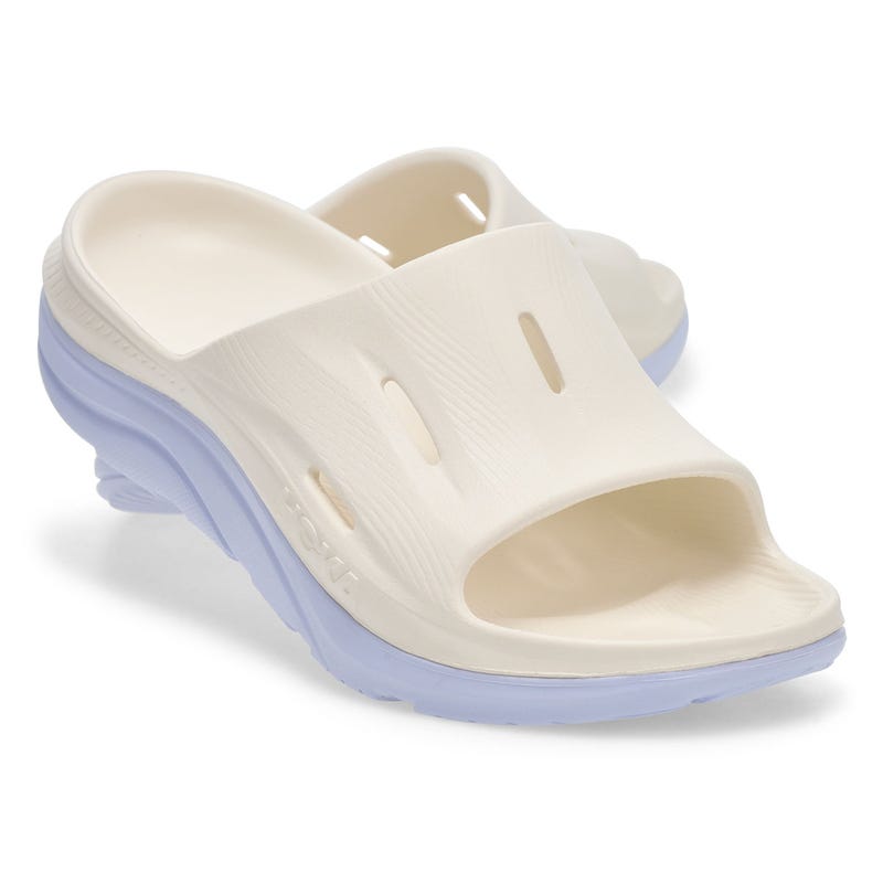 Men's Ora Recovery Slide 3 Sandal - Light Grey/Blue