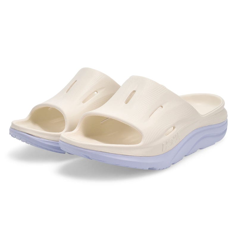 Men's Ora Recovery Slide 3 Sandal - Light Grey/Blue