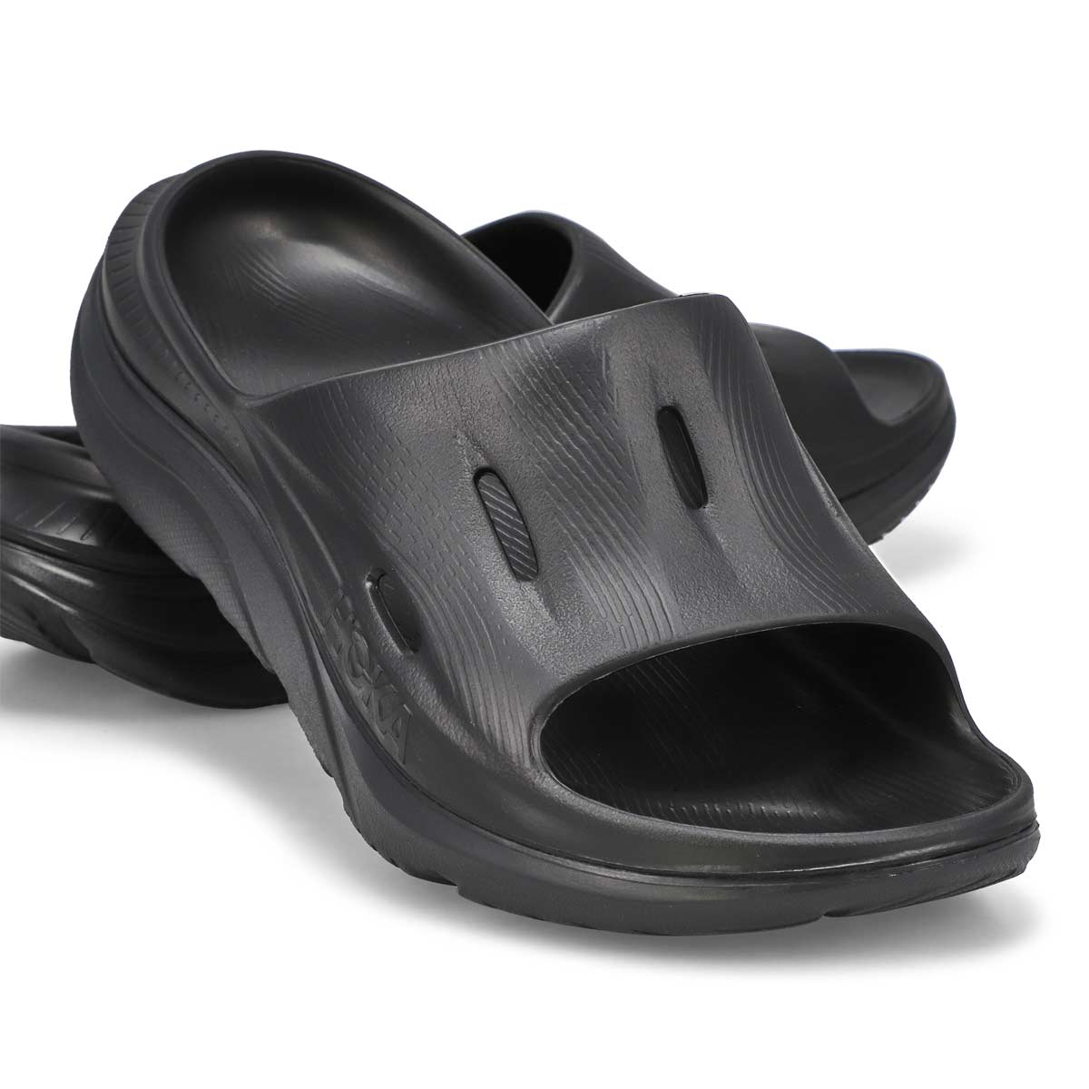Women's Ora Recovery Slide 3 Sandal - Black/Black