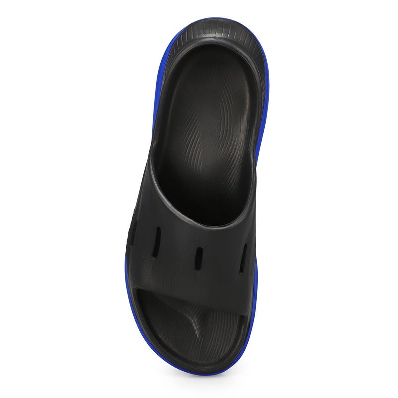 Men's Ora Recovery Slide 3 Sandal - Black/Ultramarine