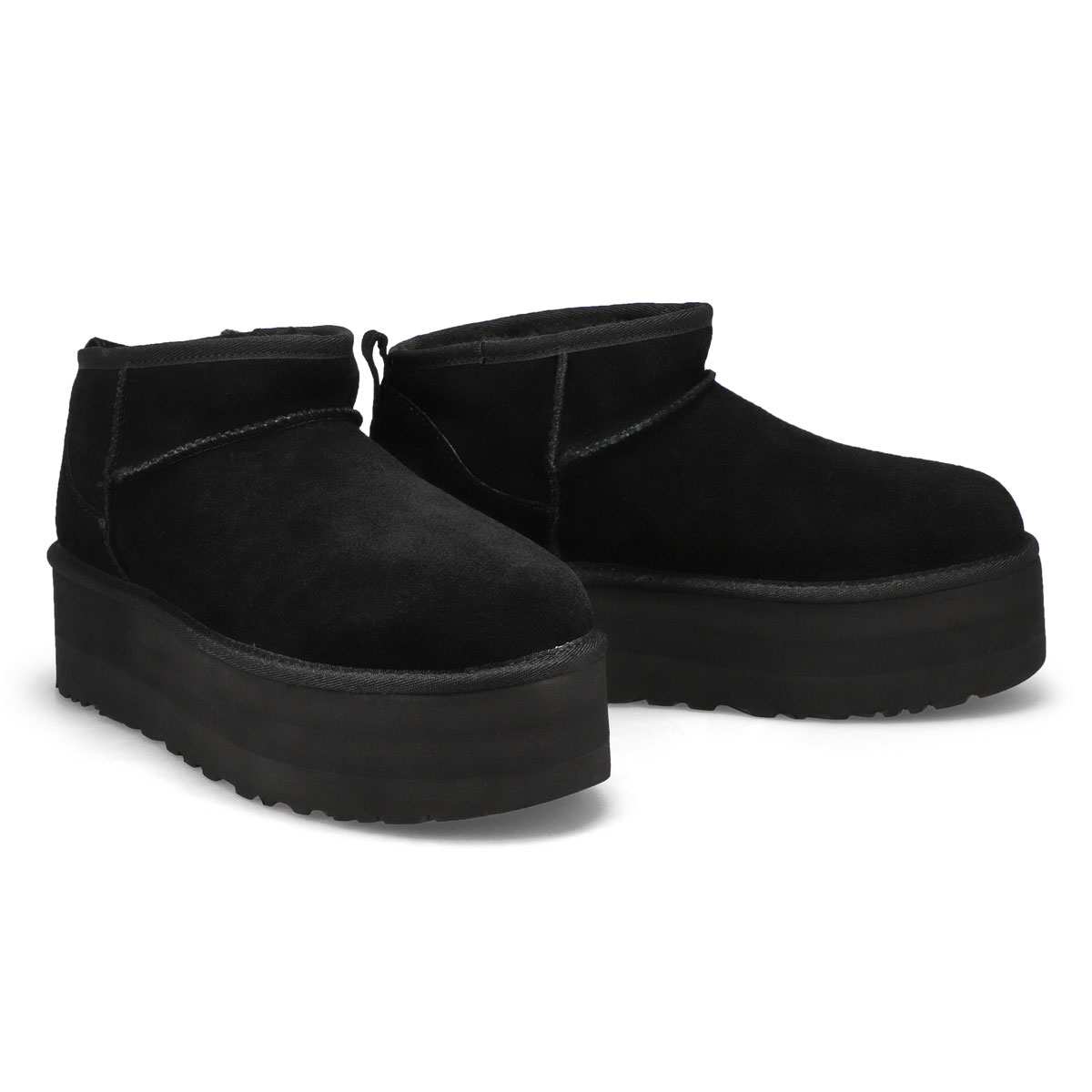 Women's Classic Ultra Mini Platform Boot - Black