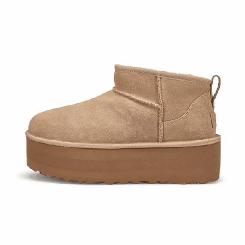 【UGG】 正規品★ (W) Classic Ultra Mini Platform Sand UGG Women's Classic Ultra Mini Platform Boot | SoftMoc.com
