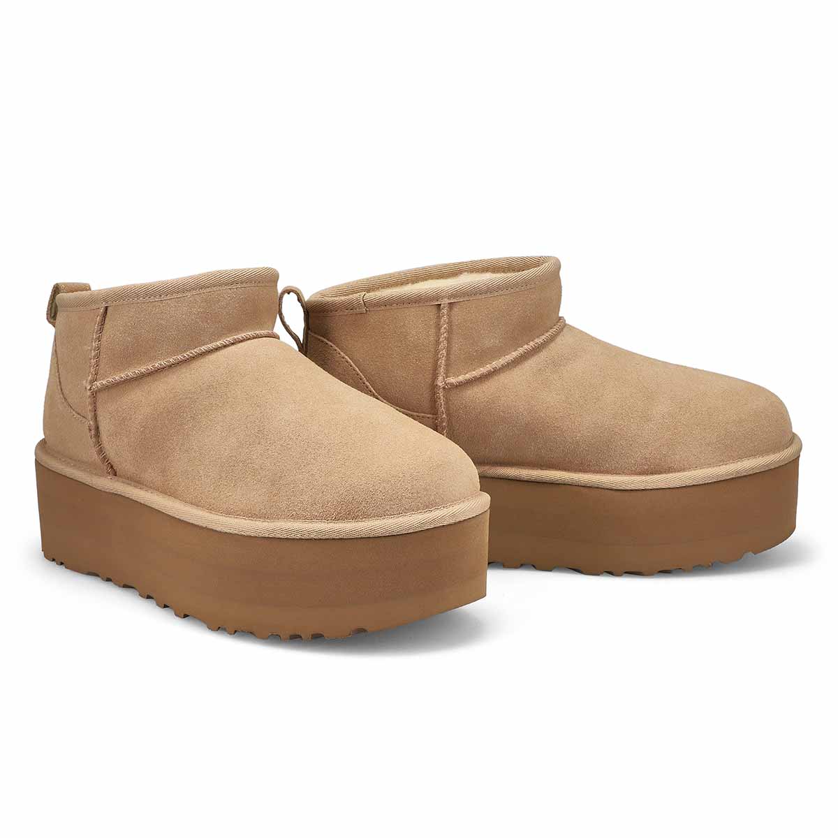 Women's Classic Ultra Mini Platform Boot - Sand