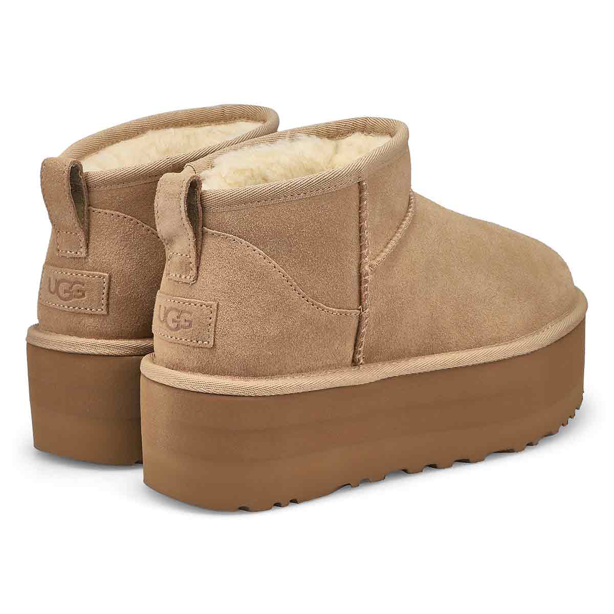 Women's Classic Ultra Mini Platform Boot - Sand