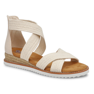 Lds Desert Nights Casual Sandal - Off White