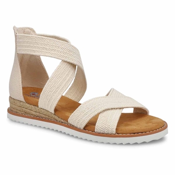 Lds Desert Nights Casual Sandal - Off White