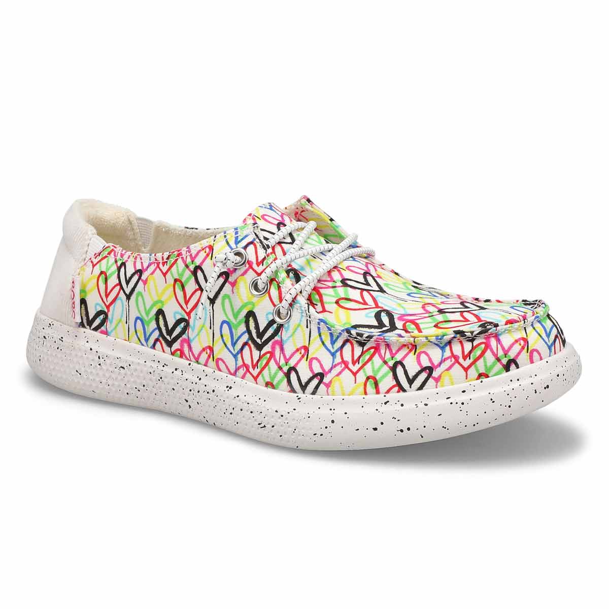 Chaussure BOBS SKIPPER GOLDCROWN, blanc/mlt, femme